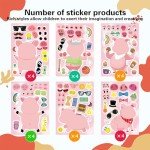 24 Cute Pig Stickers for Kids' Fun