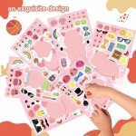 24 Cute Pig Stickers for Kids' Fun