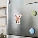 Cute Pig Vinyl Sticker for Water Bottle & More