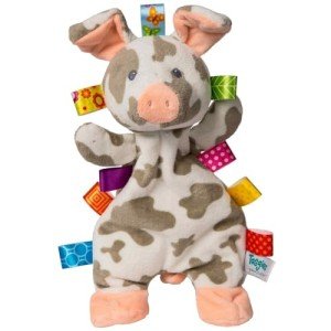 Adorable Taggies Pig Soft Toy, 12 Inch