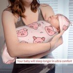 Adorable Piggy Swaddle Blanket and Hat Set