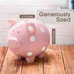 Cute Ceramics Piggy Bank for Kids and Nursery