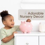 Cute Ceramics Piggy Bank for Kids and Nursery
