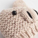 Cute Knitted Baby Pig Hat for Photos