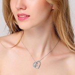 Adorable Pig Crystal Love Pendant Necklace for Her