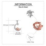 Cute Sterling Silver Origami Pig Necklace for Women