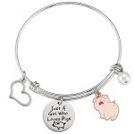 Cute Pig Lover Bracelet for Women