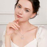 Cute Pig Pendant Necklace with Heart Design