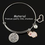 Cute Pig Lover Bracelet for Women