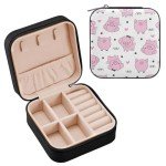 Cute Pig Jewelry Box for Travel and Storage