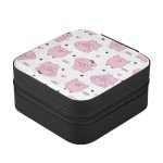 Cute Pig Jewelry Box for Travel and Storage