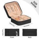 Cute Pig Jewelry Box for Travel and Storage