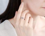 Cute Pink Piggy S925 Sterling Silver Ring