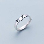 Cute Pink Piggy S925 Sterling Silver Ring