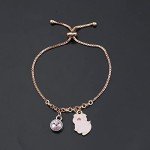 Funny Pig Slider Bracelet for Animal Lovers