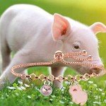 Funny Pig Slider Bracelet for Animal Lovers