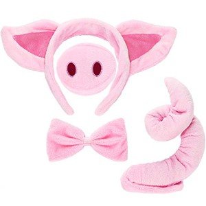 Adorable Pig Costume Set for Kids' Dress Up