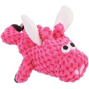 Flying Pig Plush Dog Toy with Chew Guard