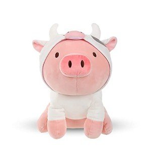 Adorable 12'' Sitting Piglet Kawaii Plush Toy