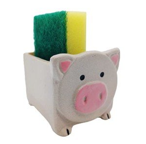 Adorable Pig Sponge Holder for Your Kitchen