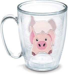 Cute Pig Double-Walled Insulated Travel Cup 16oz