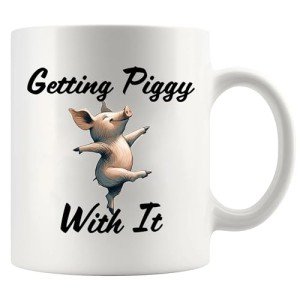 Cute Pig Mug for Pig Lovers - 11 oz