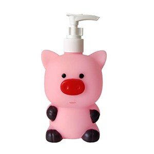 Cute Pink Pig Hand Soap Pump Dispenser 11oz