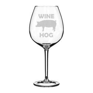Funny Pig Wine Goblet – 20 oz Jumbo