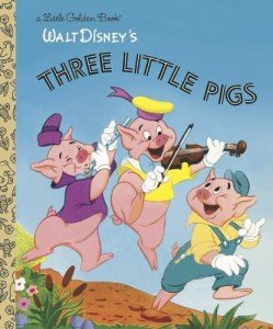 Disney's Three Little Pigs Little Golden Book