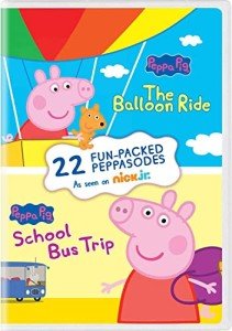 Peppa Pig's Balloon Ride & Bus Adventure DVD