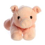 Aurora Mini Flopsie Percy Pink Pig Stuffed Animal