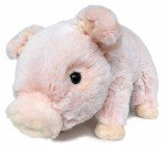 Lifelike 12-Inch Baby Pig Stuffed Animal