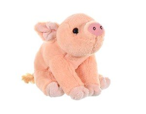Adorable 8-Inch Pig Plush Stuffed Toy