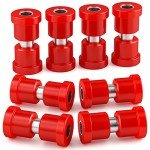 C3 Corvette Leaf Spring Bushing Kit - Red Polyurethane