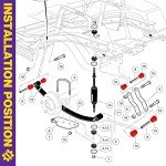 C3 Corvette Leaf Spring Bushing Kit - Red Polyurethane