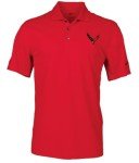 C8 Z06 Corvette Logo Polo Shirt - Red, Large
