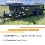 C3 Corvette Heavy Duty Shackle Upgrade Kit