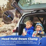 Blue Hood Prop Struts Clamp for C3 Corvettes