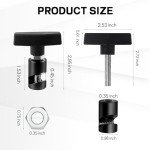 Hood Strut Support Clamps for C3 Corvettes