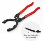 12'' Adjustable Oil Filter Wrench with Bent Head