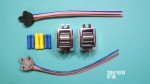 C3 Corvette Power Window Switch Harness Set