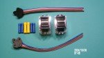C3 Corvette Power Window Switch Harness Set