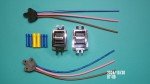 C3 Corvette Power Window Switch Harness Set