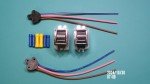 C3 Corvette Power Window Switch Harness Set