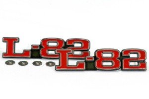 1973-1979 Corvette L82 Hood Emblem Badges Set