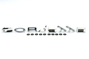 C3 Corvette Rear Letter Emblem (1968-1973)