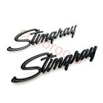 1969-1973 Corvette C3 Stingray Silver Emblems