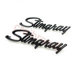 1969-1973 Corvette C3 Stingray Silver Emblems