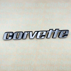 Corvette Rear Bumper Emblems for 1976-1979 C3