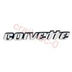 Chrome Rear Bumper Emblems for 1976-1979 C3 Corvette